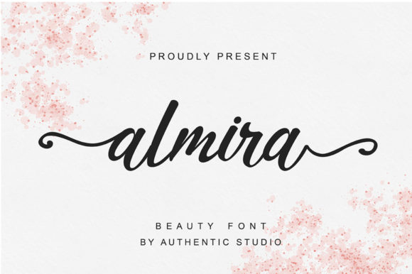 Almira: A Refined Script Font for Editorial Design