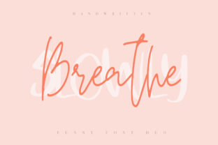 Breathe Slowly: A Quirky Script Font for Bold Campaigns