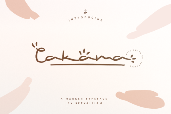 Cakama: The Script Font That Elevates Your Campaigns
