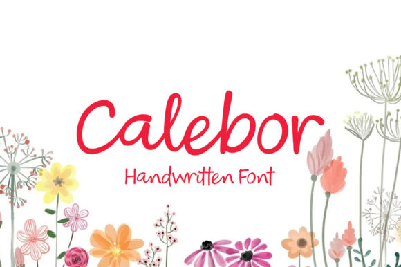 Calebor: A Quirky Script Font for Modern Web Design
