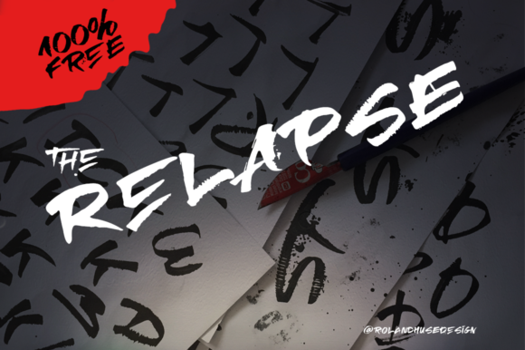 Designing with The Relapse: A Rustic Script Font for Web Layouts
