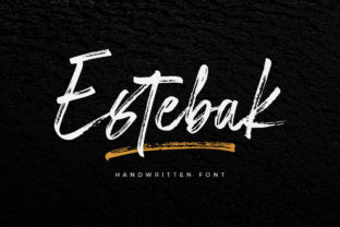 Estebak Font Review: Authentic Script for Brand Identity