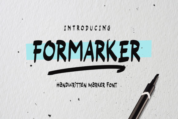 Formarker: A Versatile Script Font for Small Business Branding