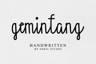 Gemintang Font Review: A Playful Script for Web Headers