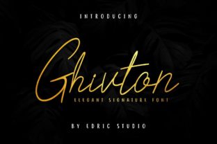 Ghivton Font: A Modern Script for Web Design