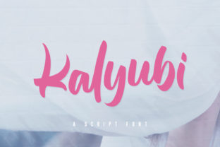Kalyubi: A Charming Script Font for Handmade Brands