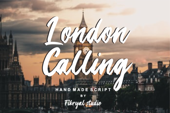 London Calling: A Script Font That Elevates Campaign Design