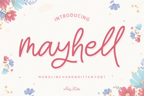 Mayhell Font: A Sweet Script for Editorial Design