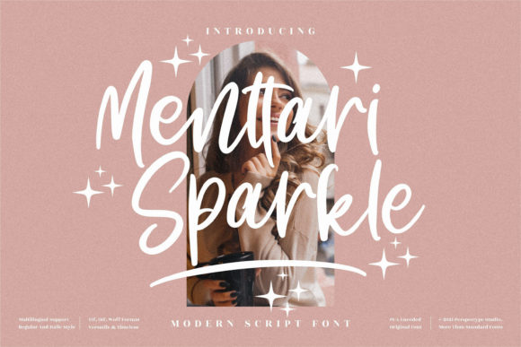 Menttari Sparkle: The Script Font That Elevates Campaigns