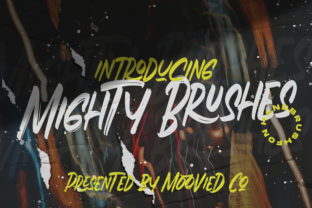 Mighty Brushes Font: A Polished Script for Small Business Branding