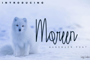 Moreen: A Handwritten Font for Authentic Branding