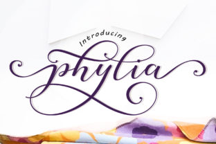 Phylia: A Handwritten Font for Editorial Elegance
