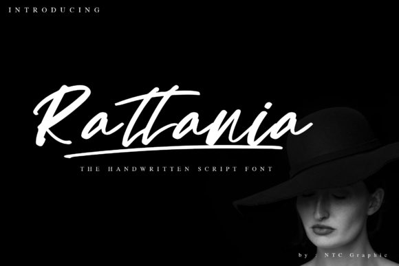 Rattania: A Handwritten Font for Authentic Branding