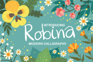 Robina Font Review: A Handwritten Script for Modern Branding