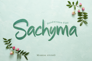 Sachyma: A Fun Script Font for Social Campaigns