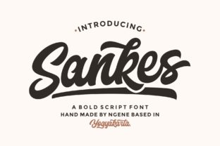 Sankes Font Review: A Quirky Script for Modern Branding
