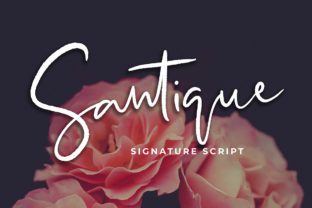 Santique: The Script Font That Elevates Campaign Design