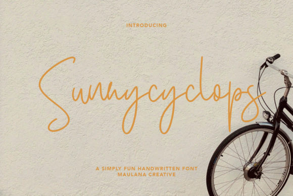 Sunnycyclops: The Script Font That Elevates Your Brand
