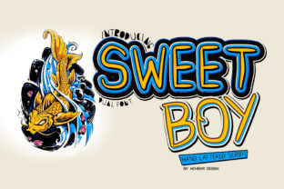 Sweet Boy: A Charming Script Font for Editorial Design