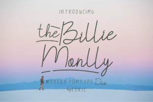 The Billie Monlly: A Charming Script Font for Crafters