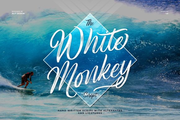White Monkey Font Review: A Delicate Script for Elegant Brands
